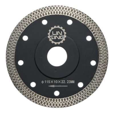 115 mm Mesh Thin Turbo Disc Πορσελάνη Κηραμική Διαμαντένια εργαλεία Κόψιμο δίσκου Κόπτης λεπίδα 20