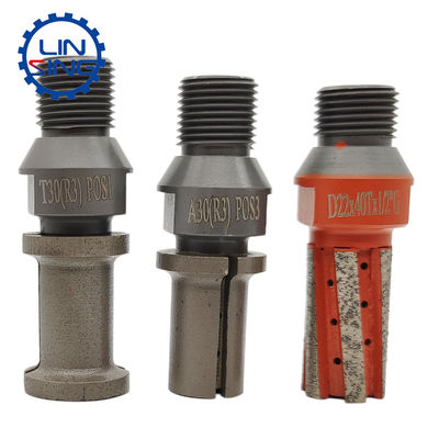 D60mm Κενό συγκολλημένο διαμαντένιο δακτυλικό άλεμα Beveling Tile Drilling Bits για κόπτη αλεύρις γρανίτη