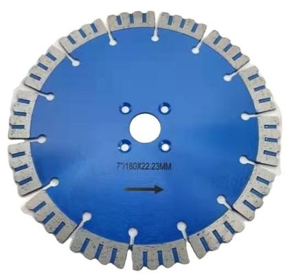 Δίσκος κοπτήρα λεπίδας διαμαντιού 180 mm επικαλυμμένος με Ti για την τελική κατασκευή ηφαιστειακής πέτρας στο Μεξικό