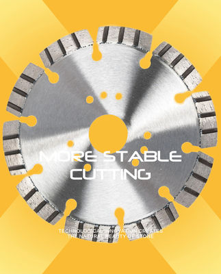 12in Laser Weld Saw Blade για την επεξεργασία πέτρας και σκυρόδεμα χαμηλότερο θόρυβο
