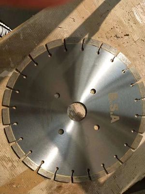 350 mm Διαμέτρου 40 mm Σχήμα τμήματος Γρανίτη κόψιμο λεπίδα για ακριβή διαίρεση μπλοκ