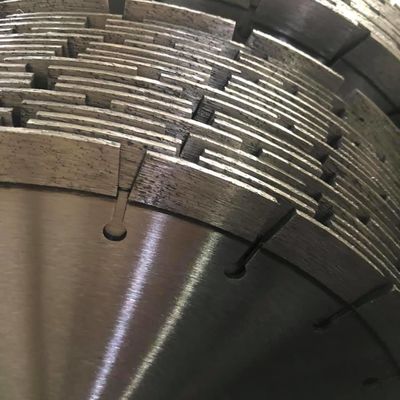 Υψηλή αποδοτικότητα κοπής 400mm Διαμαντένια πέτρα κοπής έκοψε λεπίδα για γρήγορη κοπή γρανίτη