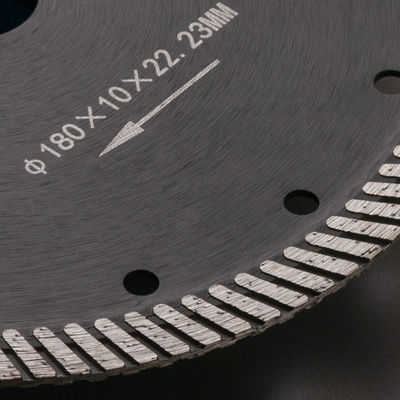 DIY Grade 4.5 ίντσες Diamond Turbo Saw Blade για μαρμάρινο γρανίτη κεραμικό σκυρόδεμα άσφαλτο