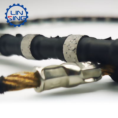 D8,5-11,5 mm Δαμασένιο σχοινί πριόνι για σκυρόδεμα, γρανίτη, μάρμαρο, άμμο, πέτρα/M 40
