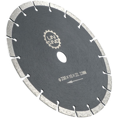 9" 230mm Laser Segmented Diamond Cutting Disc για πλακάκια από γρανίτη, μάρμαρο, σκυρόδεμα και κεραμικά