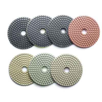 100mm ρητίνη δεσμός υγρό διαμάντι polishing Pad για γρανίτη μάρμαρο κουαρτζή πέτρα 7 κομμάτια σύνολο