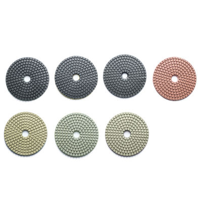 100mm ρητίνη δεσμός υγρό διαμάντι polishing Pad για γρανίτη μάρμαρο κουαρτζή πέτρα 7 κομμάτια σύνολο