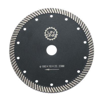 180 mm Turbo Diamond Saw Blade για το κόψιμο και τη άλεση εργαλείων σε κεραμικά πλακάκια μαρμάρου