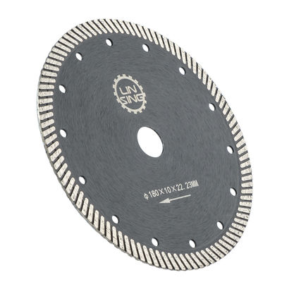180 mm Turbo Diamond Saw Blade για το κόψιμο και τη άλεση εργαλείων σε κεραμικά πλακάκια μαρμάρου