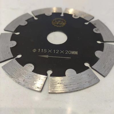Διαμέτρου 115 mm Turbo segmented δόντια κόφτης δίσκος για μαρμάρινο γρανίτη τούβλο άσφαλτο κατώφλι