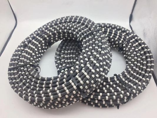 25-35m/S Ταχύτητα γραμμής D11.5MM Διαμαντένιο σύρμα πριόνι για την αποδοτικότητα κοπής σιδηρουργικού σκυροδέματος