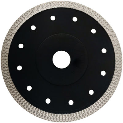 Λύση κοπής 4 ίντσες Turbo Diamond Saw Blade για εξατομικευμένο κεραμικό σε γωνιακό γλιστρικό