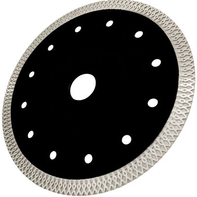 Λύση κοπής 4 ίντσες Turbo Diamond Saw Blade για εξατομικευμένο κεραμικό σε γωνιακό γλιστρικό