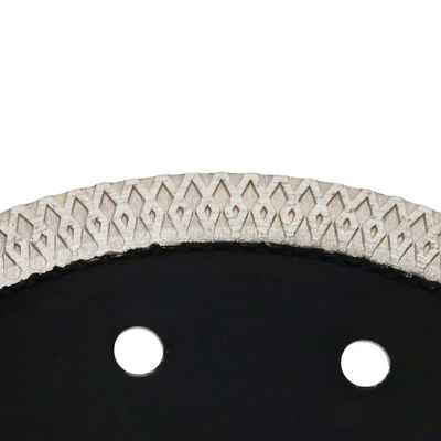Λύση κοπής 4 ίντσες Turbo Diamond Saw Blade για εξατομικευμένο κεραμικό σε γωνιακό γλιστρικό