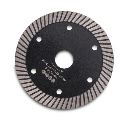 105 mm Super Thin Diamond Turbo Saw Blade για την κοπή κεραμικών και πλακών πορσελάνης