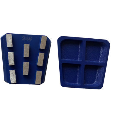 Στυλ Metal Bond 8 Segments Frankfurt Diamond Grinding Block για τη γραμμωτική επιφάνεια μαρμάρου