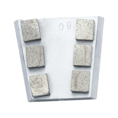 Στυλ Metal Bond 8 Segments Frankfurt Diamond Grinding Block για τη γραμμωτική επιφάνεια μαρμάρου