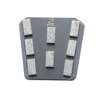 Στυλ Metal Bond 8 Segments Frankfurt Diamond Grinding Block για τη γραμμωτική επιφάνεια μαρμάρου