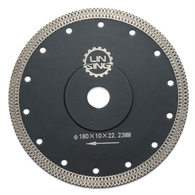 140 Δόντια Turbo Saw Blade για το κόψιμο πέτρας και πλακάκια υγρό ξηρό κοπτικό δίσκο