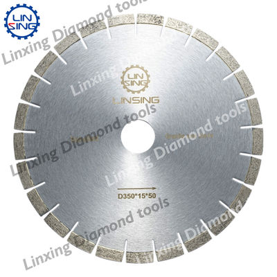 D340/400/450mm Diamond Saw Blade για κοφτερή κοπή γρανίτη 24 δόντια ανά ίντσα