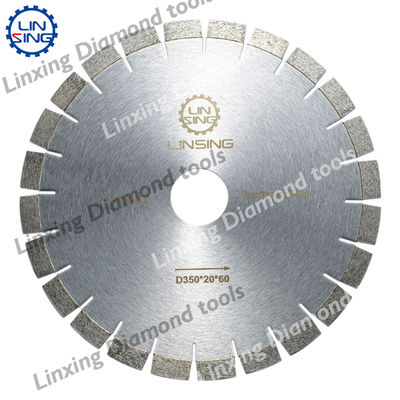 D340/400/450mm Diamond Saw Blade για κοφτερή κοπή γρανίτη 24 δόντια ανά ίντσα