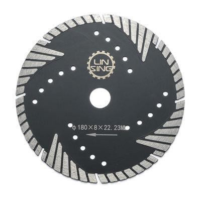 Διάμετρος λεπίδας 105-230 mm Προστασία δοντιών Διαμαντένιοι δίσκοι κοπής για βιομηχανική ποιότητα