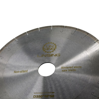 Επικάλυψη Ti 350mm J τύπου Diamond Saw Blade για μη θραύση Dekton Κόψιμο