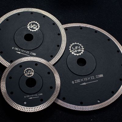 300mm 350mm 400mm Ti-επεξεργασμένο 144 δόντια Granite Saw Blade Κόψιμο για τελική επεξεργασία