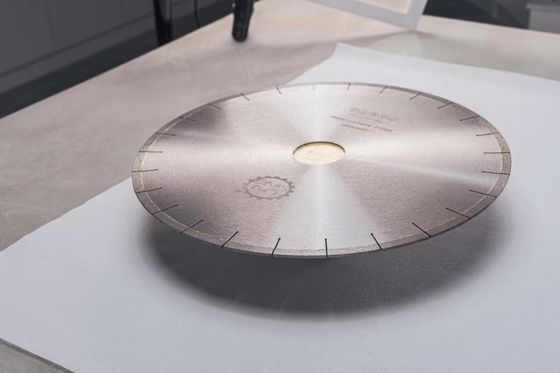 350 mm 14' U-slot πορσελάνη διαμαντένια πριονιστική λεπίδα για το διαμάντι