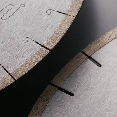 Κρύο Τύπο 350 mm J-Slot Diamond Segment Saw Blade για την κοπή μαρμάρου βιομηχανικής ποιότητας