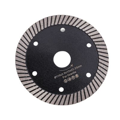 4.5in Diamond Saw Blade για την κοπή σκυροδέματος από γυαλιά Μαρμάρινο και γρανίτη με κάλυψη με φακούς