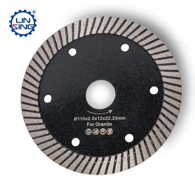 4.5in Diamond Saw Blade για την κοπή σκυροδέματος από γυαλιά Μαρμάρινο και γρανίτη με κάλυψη με φακούς