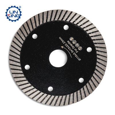 4.5in Diamond Saw Blade για την κοπή σκυροδέματος από γυαλιά Μαρμάρινο και γρανίτη με κάλυψη με φακούς
