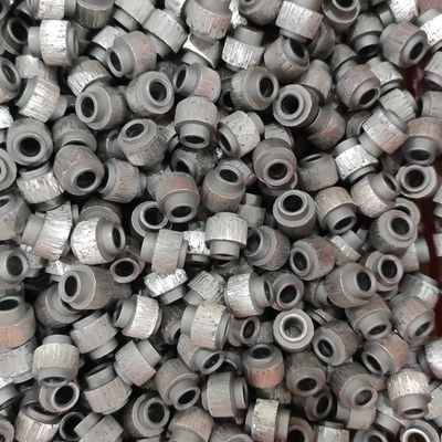 11.0 mm Διαμαντένιο χάντρο Μαρμάρινο εξορυκτικό σύρμα πριονιστήριος αξεσουάρ πέτρα Διαμαντένιο ξηρό κοπή συγκολλημένες χάντρες