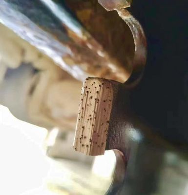Προσαρμοσμένο μέγεθος τμήματα μαρμάρου 1200mm 24*8*13 mm για την κοπή σκληρού μαρμάρου στο Πακιστάν