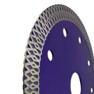 Εργαλεία κοπής πέτρας διαμάντι Super Thin X Mesh Turbo Cutting Disc για υγρή ξηρή κοπή