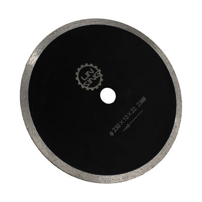 20 mm μήκος λεπίδας D230mm υγρή συνεχής πλάτη διαμαντένιο πριόνι λεπίδα για την κοπή κεραμικών πλακών