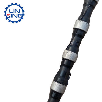 Προσαρμοσμένη υποστήριξη OEM D11.5MM D12MM Διαμαντένιο σύρμα πριόνι για μείξη χάλυβα-πετρώματος κοπή