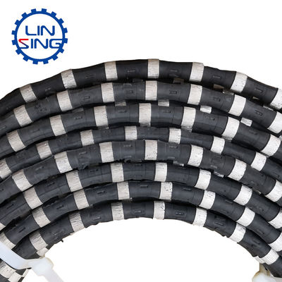 Προσαρμοσμένη υποστήριξη OEM D11.5MM D12MM Διαμαντένιο σύρμα πριόνι για μείξη χάλυβα-πετρώματος κοπή