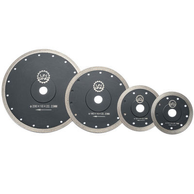 20/22.23/M14/25.4 Εσωτερική τρύπα D230MM X Mesh Turbo Cutting Blade Disc με διαδικασία συγκόλλησης με λέιζερ