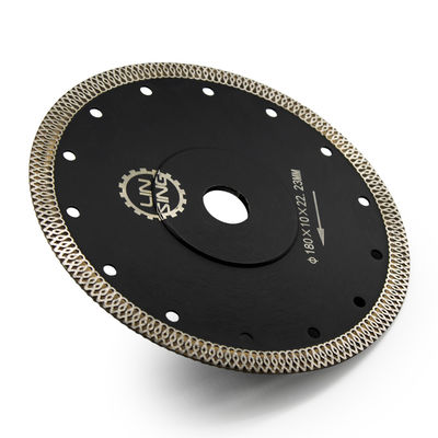 20/22.23/M14/25.4 Εσωτερική τρύπα D230MM X Mesh Turbo Cutting Blade Disc με διαδικασία συγκόλλησης με λέιζερ