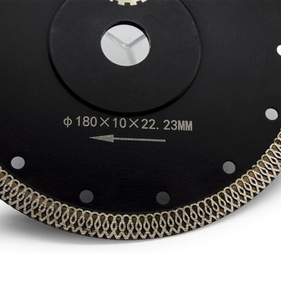 20/22.23/M14/25.4 Εσωτερική τρύπα D230MM X Mesh Turbo Cutting Blade Disc με διαδικασία συγκόλλησης με λέιζερ