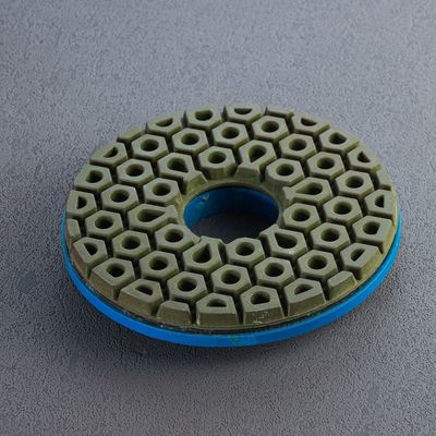 Προσαρμοσμένο 125mm Snail Lock Resin Polishing Pad για δίσκο άλεσης γρανίτη