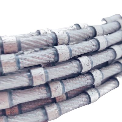 Ράβδοι διαμαντένιου σύρματος από ελαστική ελαστική για την κοπή μαρμάρου και σκυροδέματος Προστασία του περιβάλλοντος