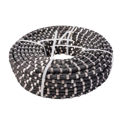 D11.5MM D12MM Δαμασένιο σχοινί πριονιστήρα για τη μείξη χάλυβα-πετρό στο λατομείο πέτρας