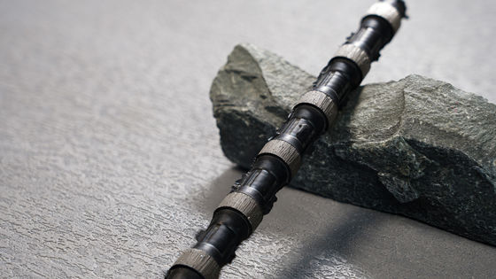 D11.5MM D12MM Δαμασένιο σχοινί πριονιστήρα για τη μείξη χάλυβα-πετρό στο λατομείο πέτρας