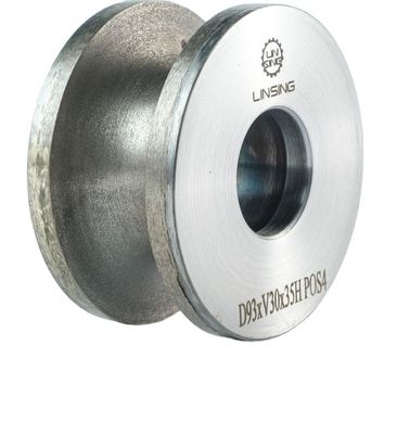 Προσαρμοσμένα χρώματα CNC Profiling Wheel για γρανίτη/μαρμάρινο σε CNC Machine Material Set