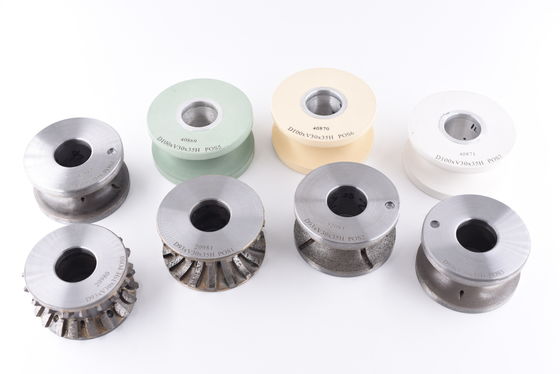 Προσαρμοσμένα χρώματα CNC Profiling Wheel για γρανίτη/μαρμάρινο σε CNC Machine Material Set