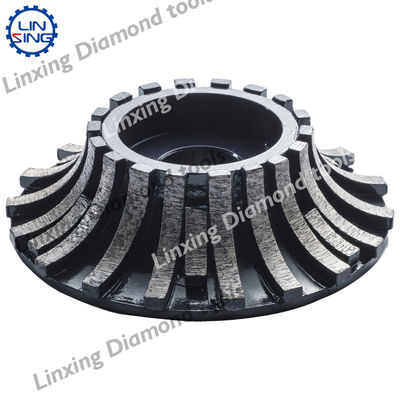 45-120mm Vacuum Brazed Diamond Router Bits για πέτρα με άκρη Full Bullnose