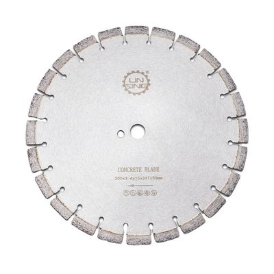 Πλεονέκτημα ακρίβειας 350 mm Disc Diamond Saw Blade για την κοπή σκυροδέματος και εγγυημένη